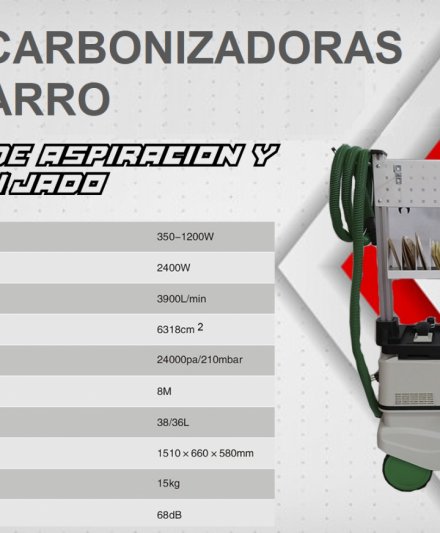 ESTACION DE ASPIRACION Y LIJADO