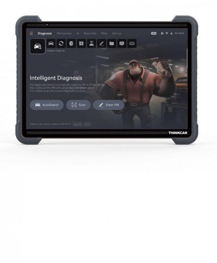TABLETA DE DIAGNOSIS PARA CAMIONES Y VEHÍCULOS LIGEROS THINKTOOL EURO DN399
